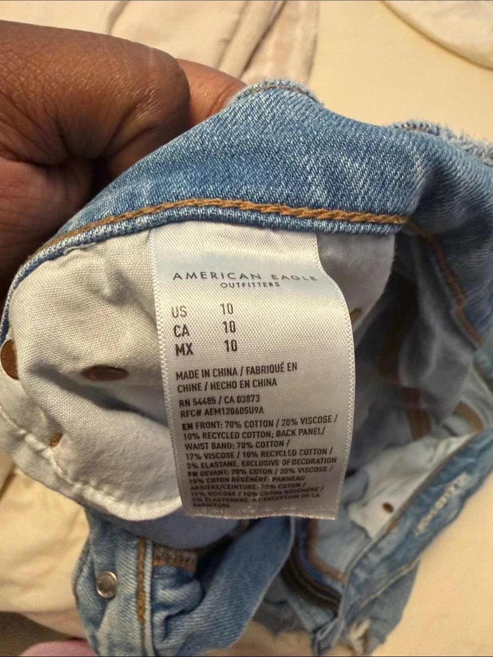 American Eagle Outfitters light blue